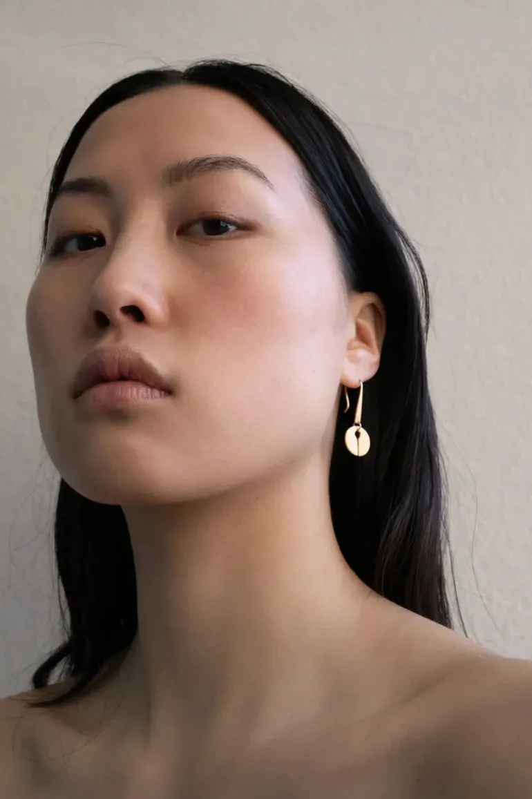 Aegina Earrings Gold Vermeil