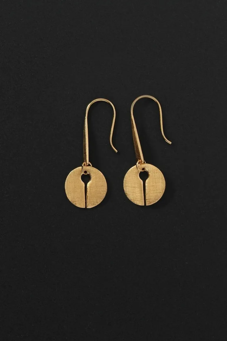 Aegina Earrings Gold Vermeil