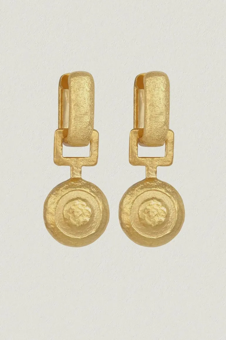 Alida Earrings Gold Vermeil