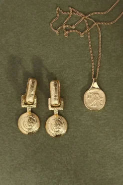 Alida Earrings Gold Vermeil