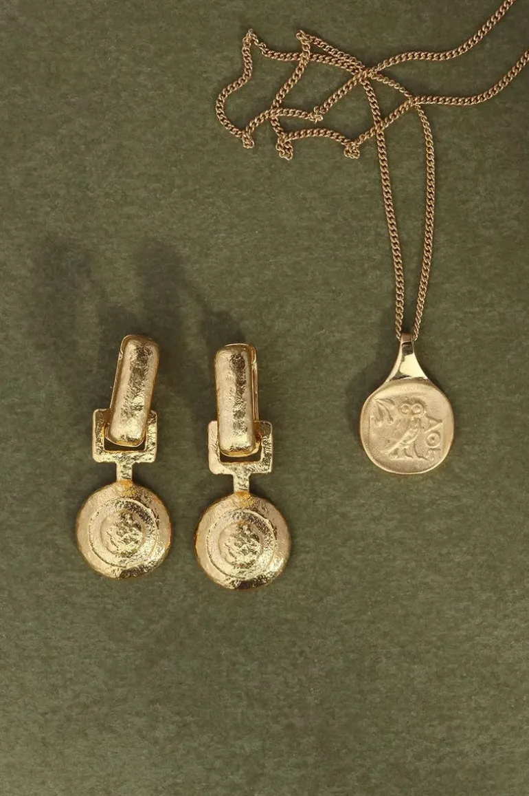 Alida Earrings Gold Vermeil