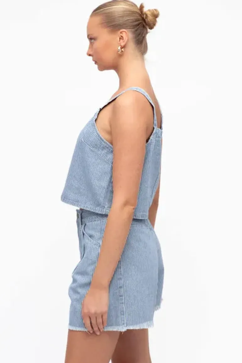 Amalfi Stripe Short
