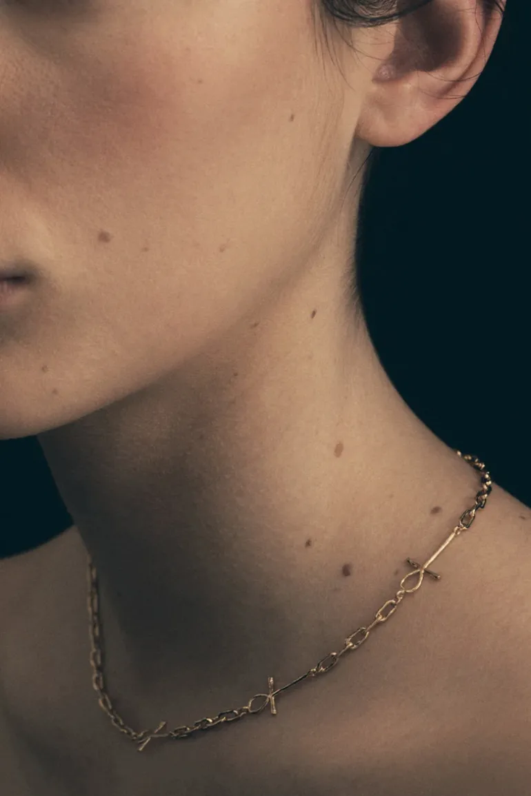 Ankh Necklace Gold