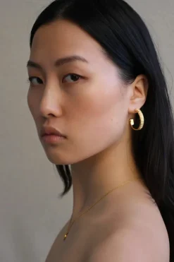 Arete Hoops Gold Vermeil