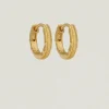 Arete Huggies Gold Vermeil
