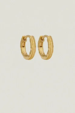 Arete Huggies Gold Vermeil