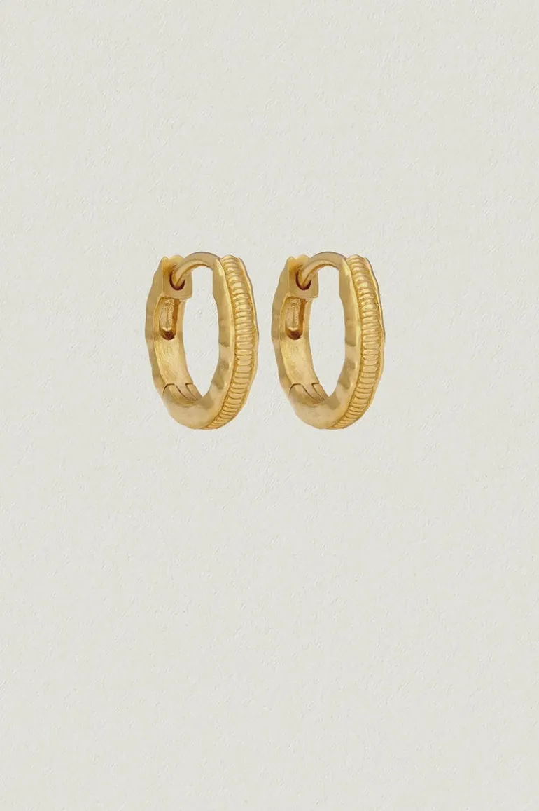 Arete Huggies Gold Vermeil