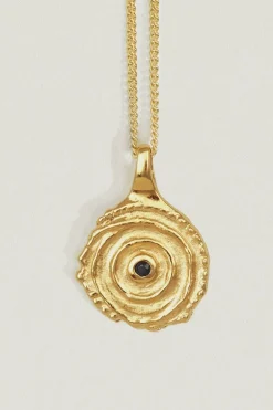 ASTER NECKLACE SPINEL GOLD VERMEIL