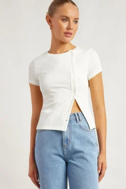 Asymmetric Button Up Shirt