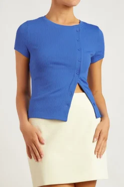 Asymmetric Button Up Shirt
