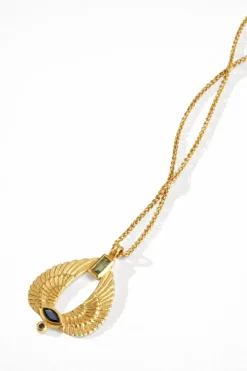 Aum Necklace Gold