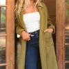 Averitt Wool Coat Olive