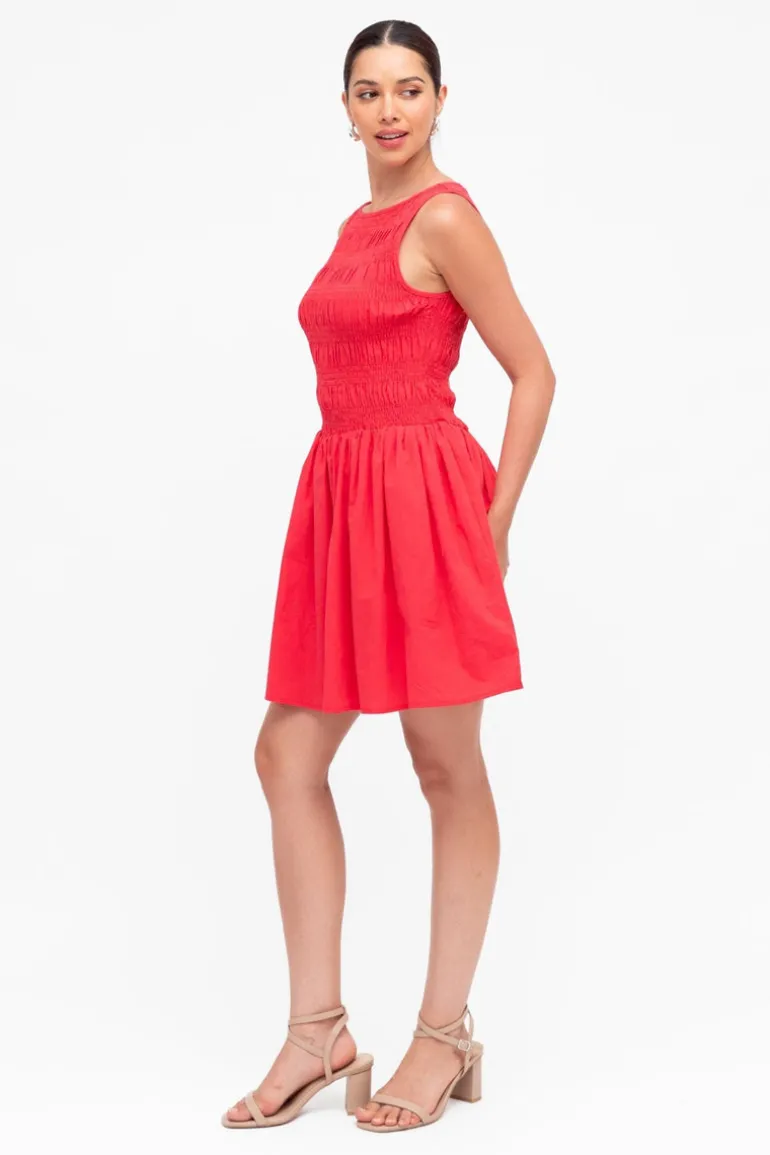 Betty Red Mini Dress