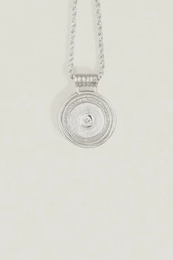 Capella Coin Necklace Sterling Silver