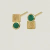 CINDI STUDS GOLD VERMEIL