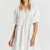 COLLEEN DRESS WHITE