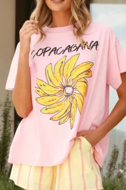 Copacabana Banana Tee