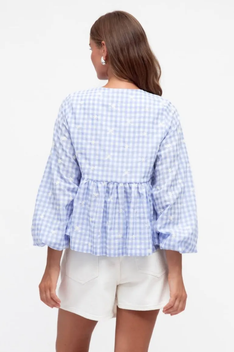 Daisy Tie front Blouse