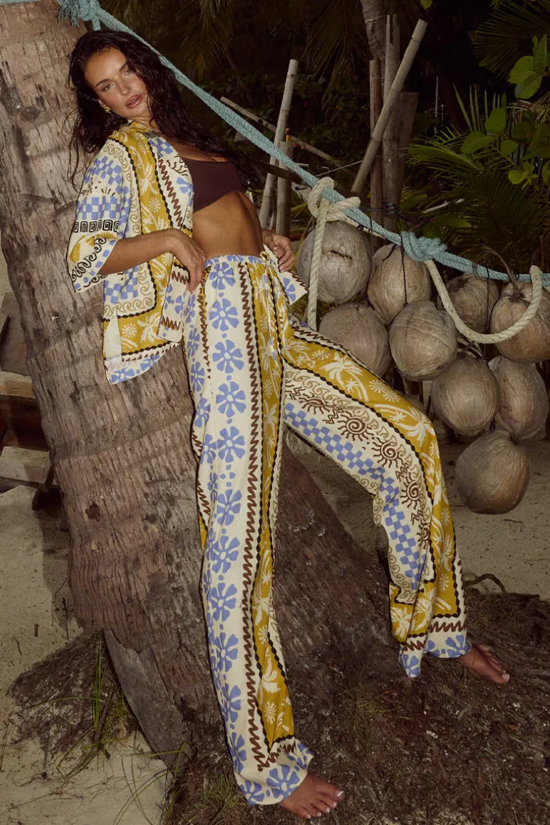 Daze Pant - Vory Print