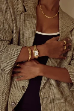 DEMI BANGLE . Gold.