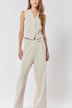 DERBY PANTS STONE