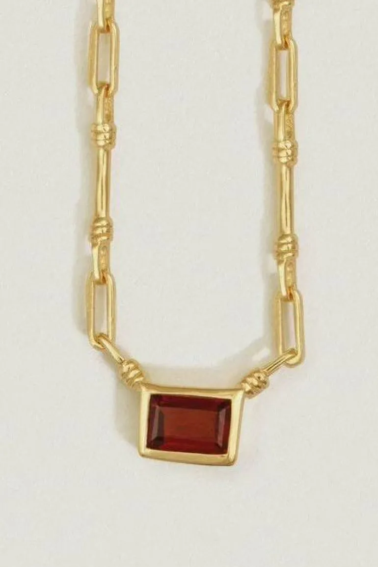 EMBER NECKLACE GARNET