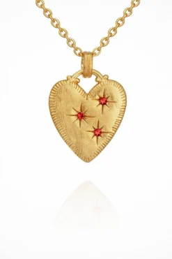 Etti Necklace Ruby Gold
