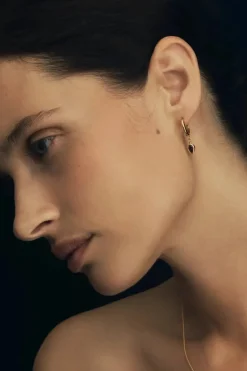FLAME EARRINGS GOLD VERMEIL