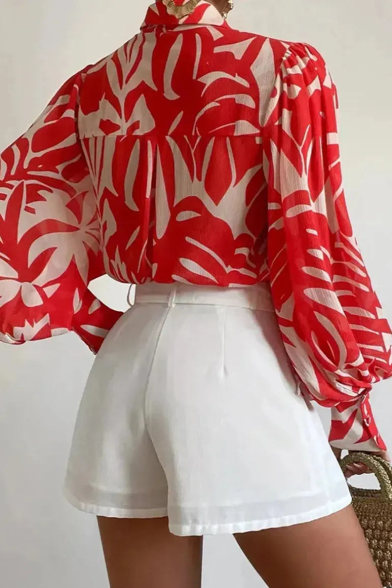 Fleetwood Blouse Matelo Red