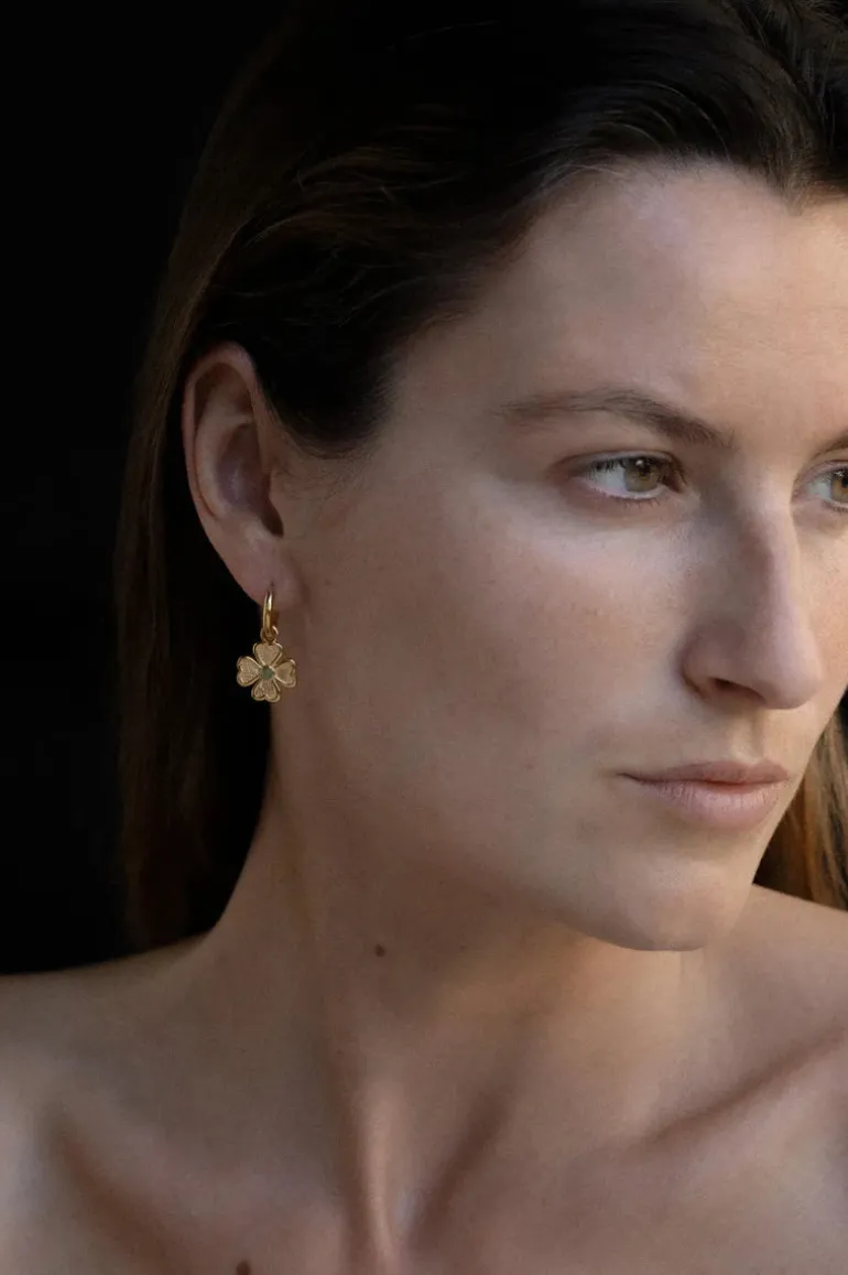 Fortune Earrings Gold Vermeil