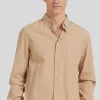 Frank Poplin Shirt Nougat Beige
