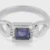 Freya Iolite Ring Silver