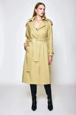 Grace Trench Coat - Khaki