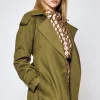 Grace Trench Coat Olive