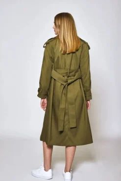 Grace Trench Coat Olive
