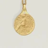 Guardian Angel Necklace Gold Vermeil