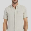 Hampton Linen S/S Oatmeal