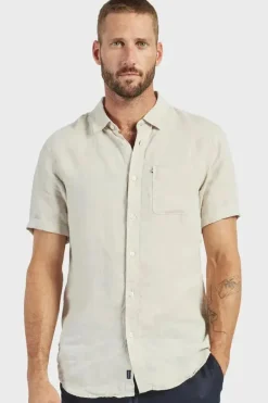 Hampton Linen S/S Oatmeal