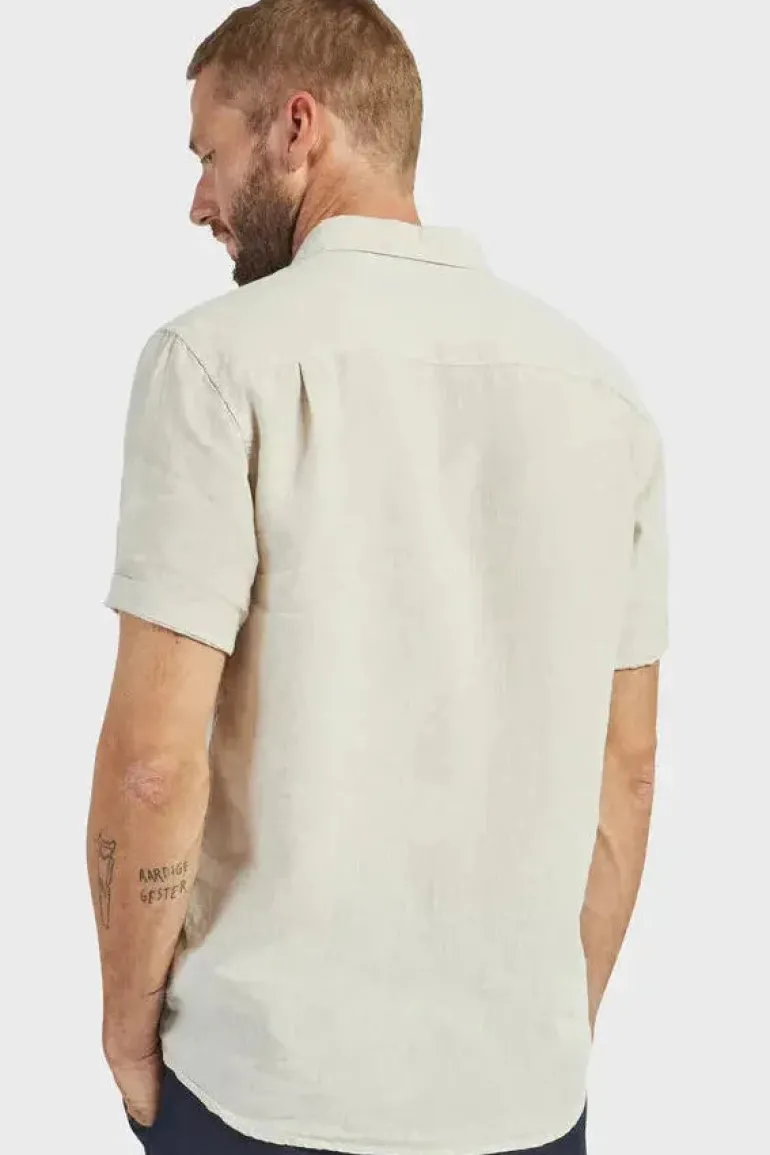 Hampton Linen S/S Oatmeal