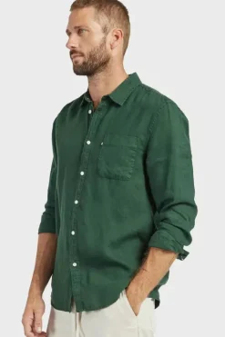 Hampton L/S Shirt Sherwood Green