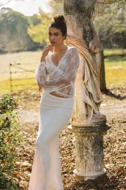 Hanna Wrap Top