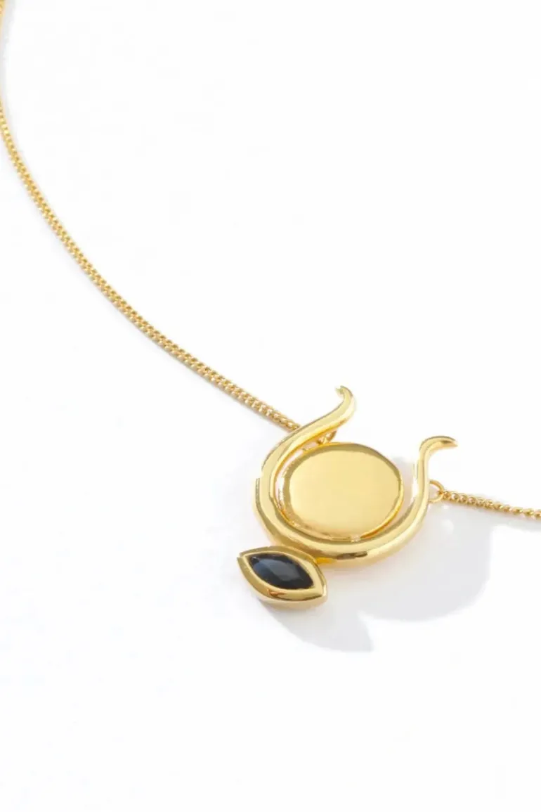 Hathor Necklace Gold