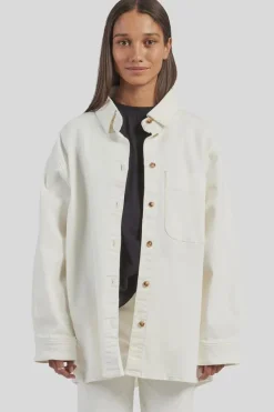 Hayworth Overshirt Womens Winter White