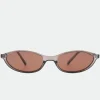 HAZEL - Transparent Olive/Brown