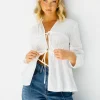 Hemway Tie Blouse