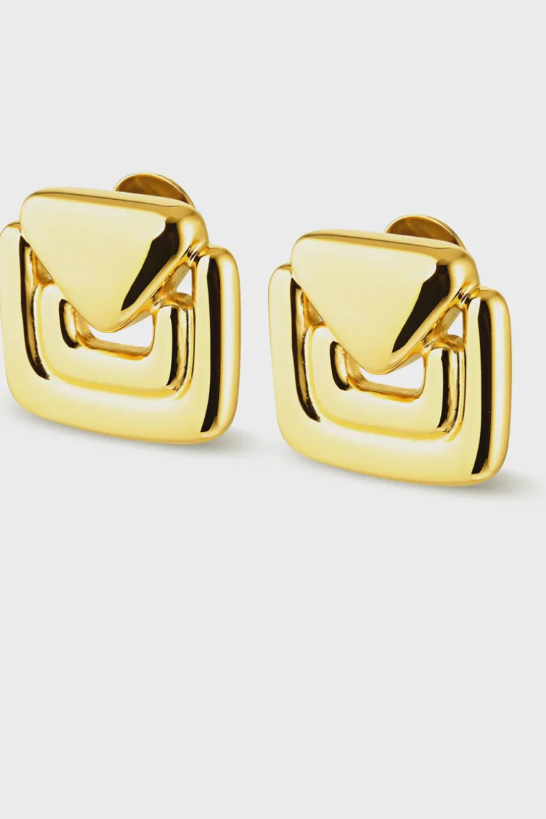 HOSK EARRING GOLD .