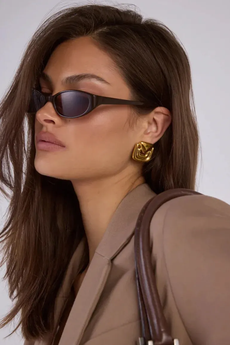HOSK EARRING GOLD .