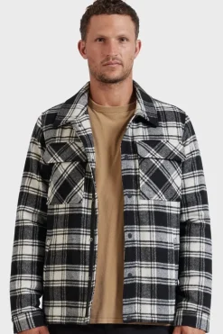 Idaho Jacket Black & White
