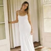 Ingrid Maxi Dress White