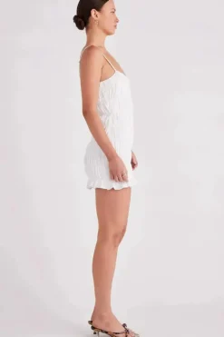 Ingrid Mini Dress White